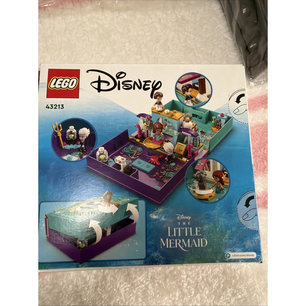 New LEGO® Disney The Little Mermaid Ariel Story Book Building Adventure Set - Picture 2 of 6